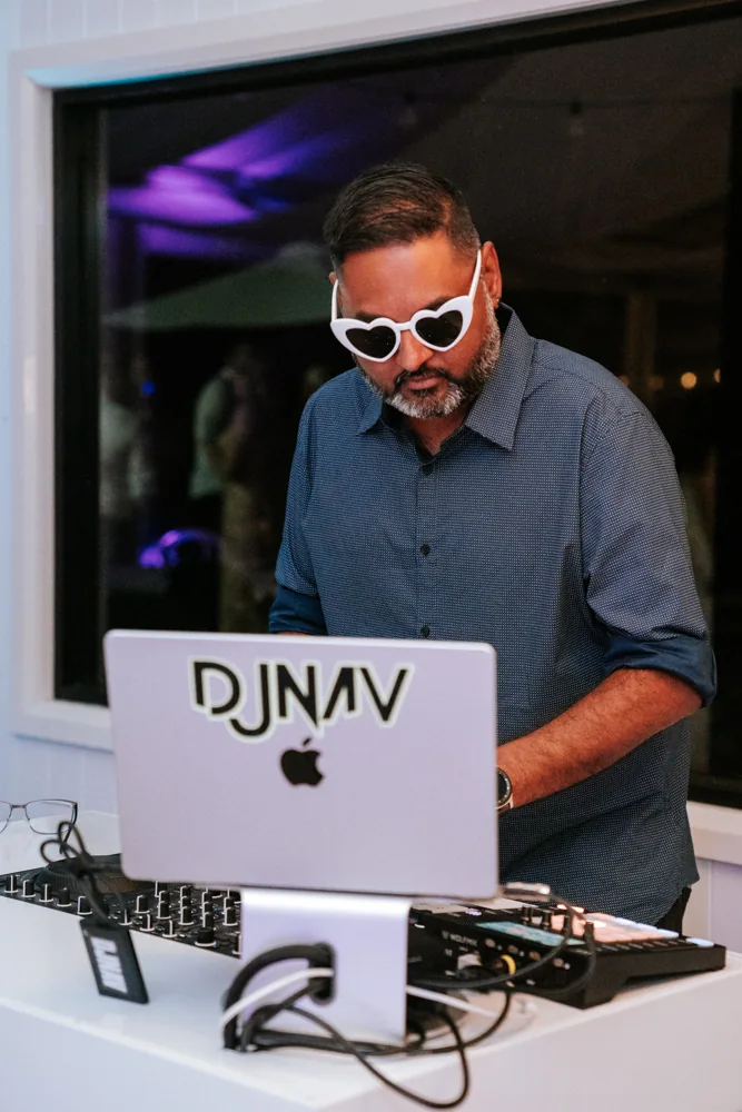 DJNav performing at an actual event