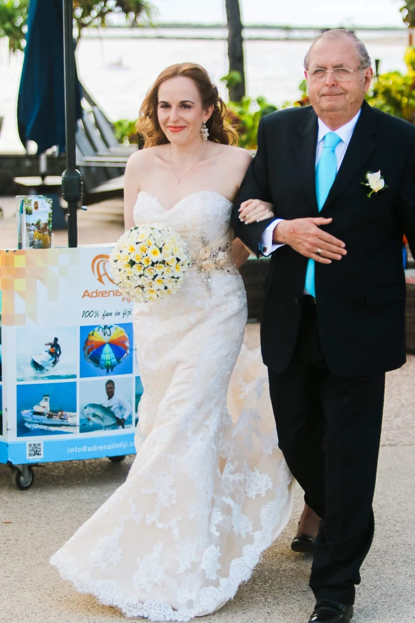 A personal photograph from Nav’s wedding day